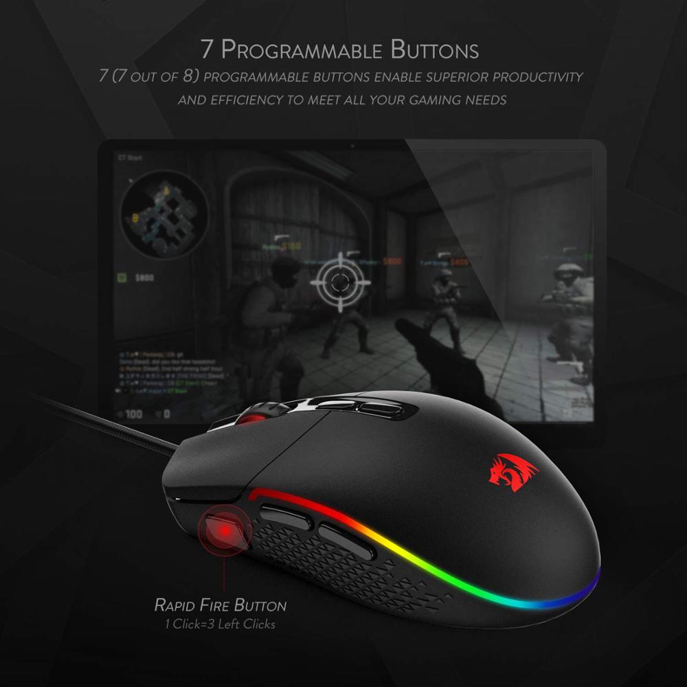 Souris Gaming RGB Haute Précision