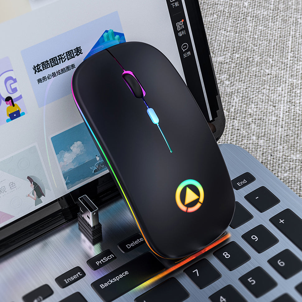 Souris Sans Fil Silencieuse Rechargeable
