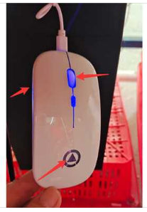 Souris Sans Fil Silencieuse Rechargeable