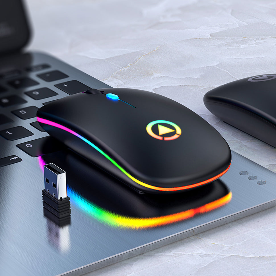 Souris Sans Fil Silencieuse Rechargeable
