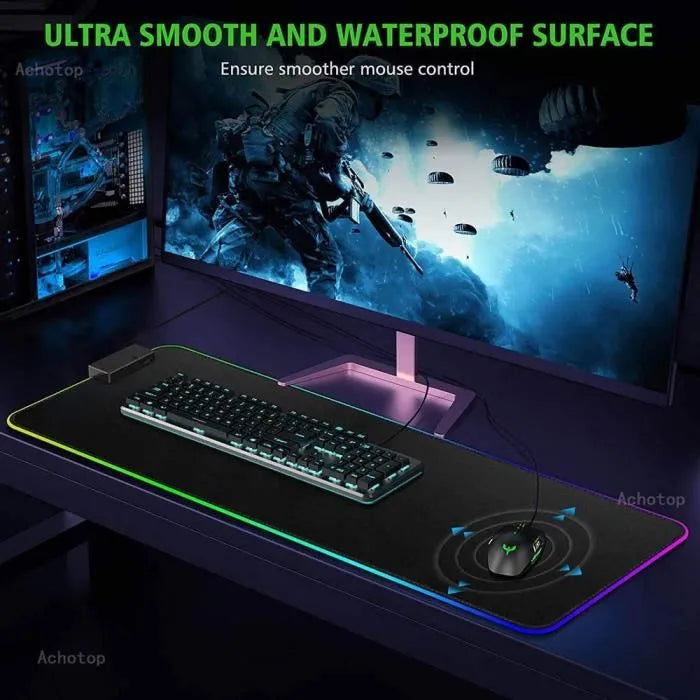 Pack Clavier + Souris Gaming noir lumineux - TopTopStore